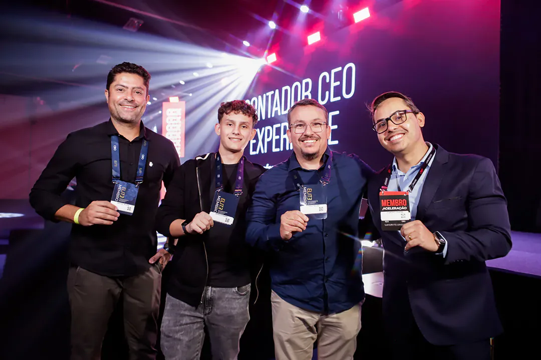 Palco e produção do evento