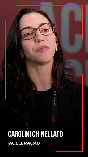 Capa do depoimento da Carolini